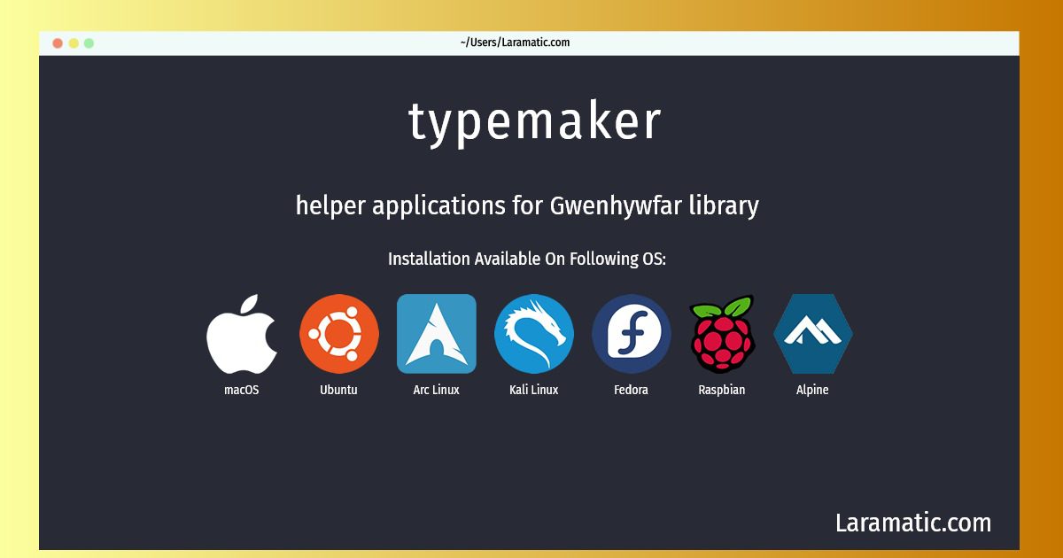 typemaker
