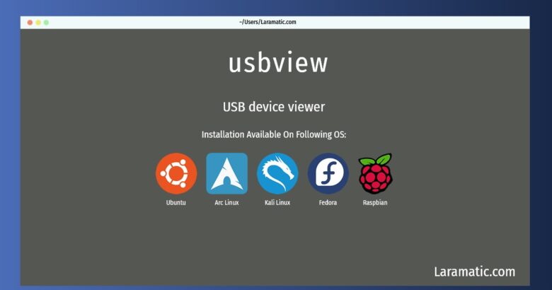 usbview