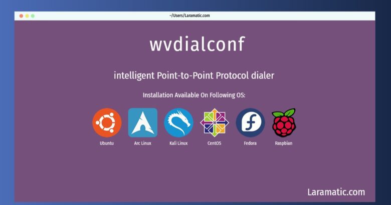 wvdialconf