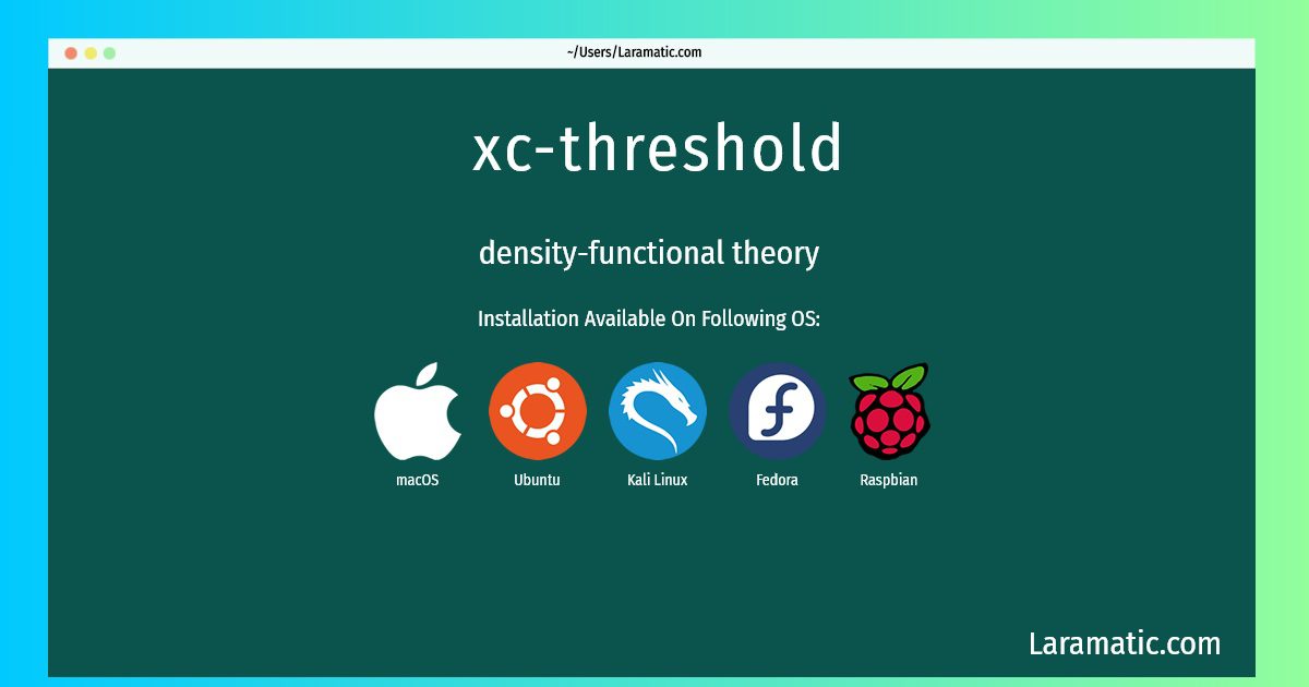 xc threshold
