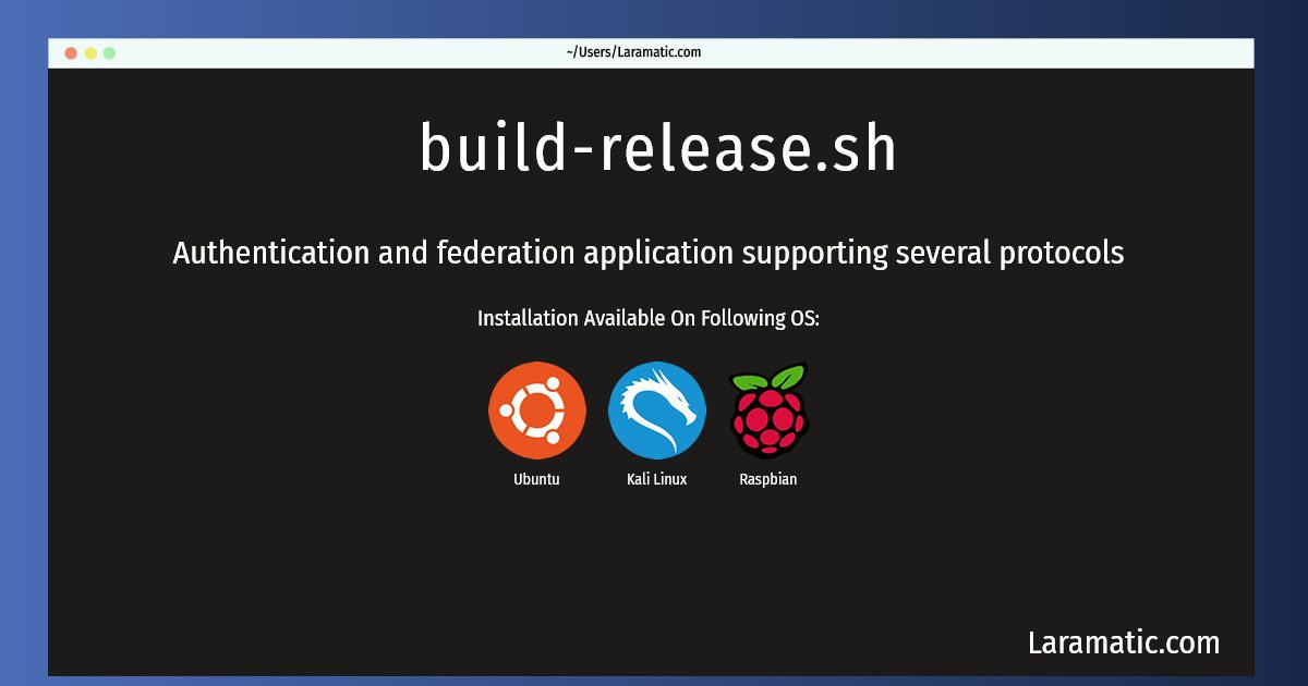 build release sh