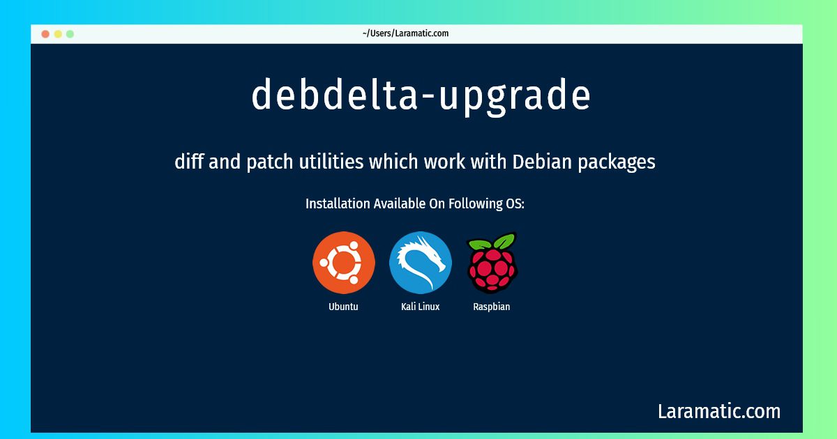 debdelta upgrade