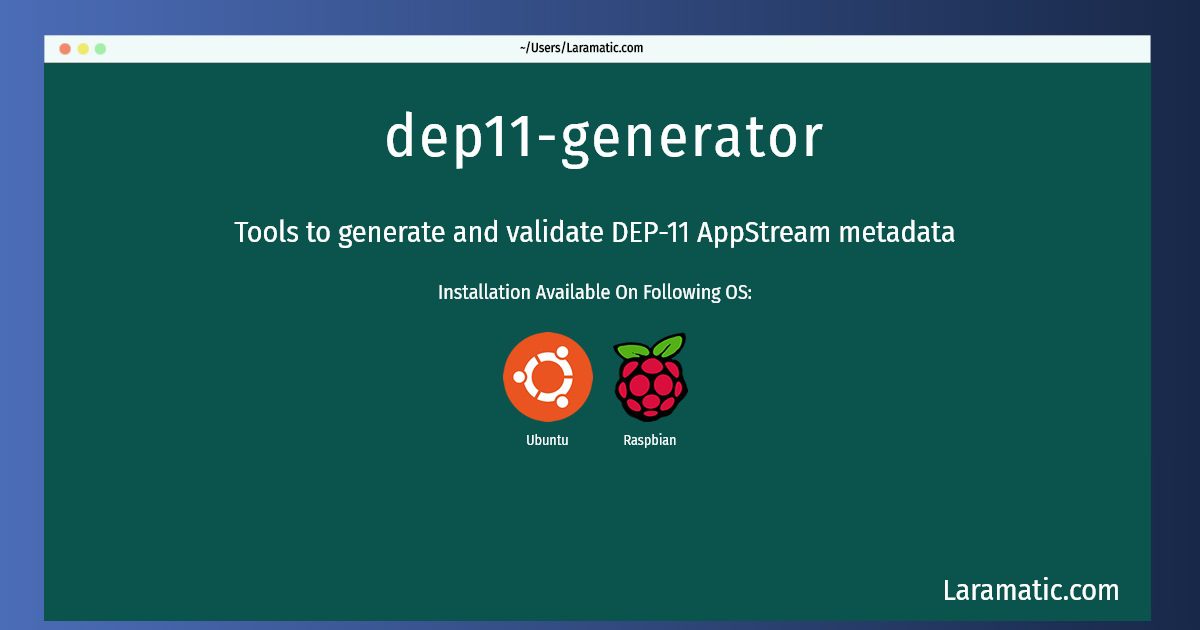 dep11 generator