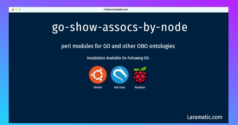 go show assocs by node