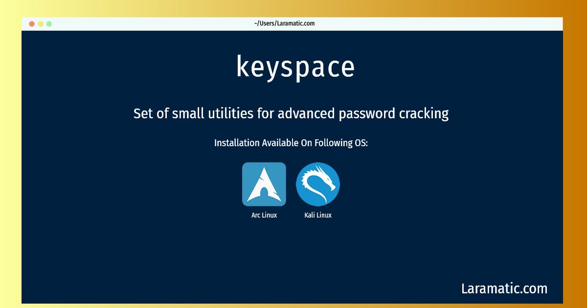 keyspace