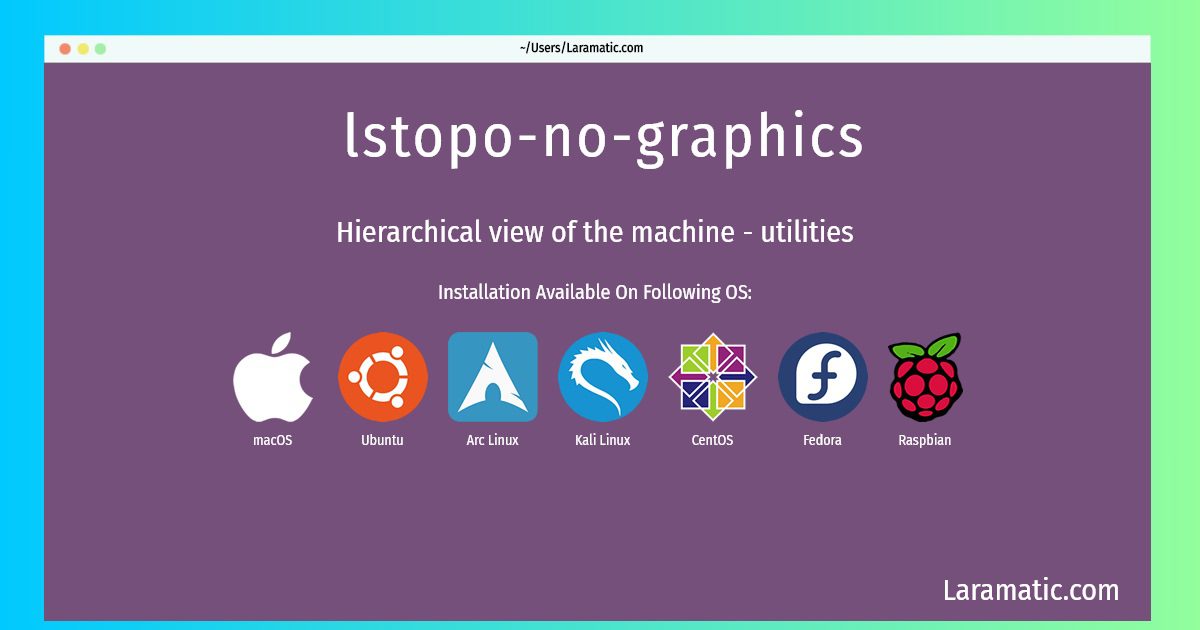 lstopo no graphics