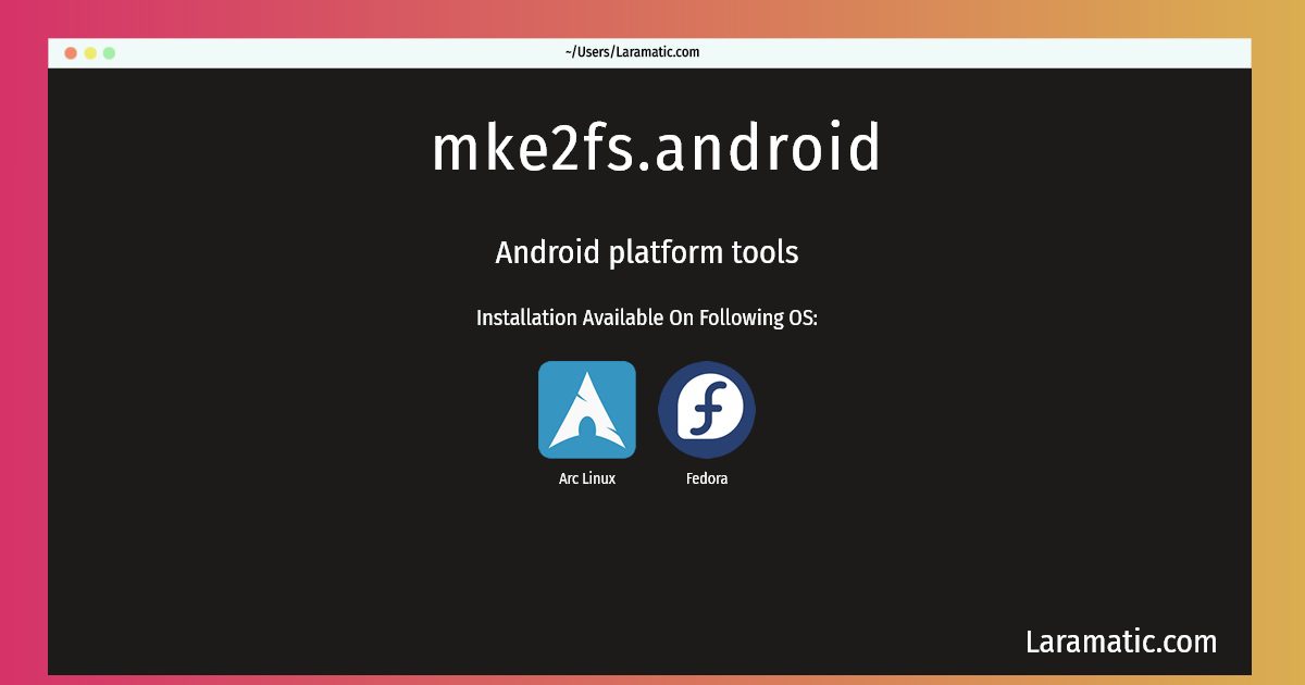 mke2fs android