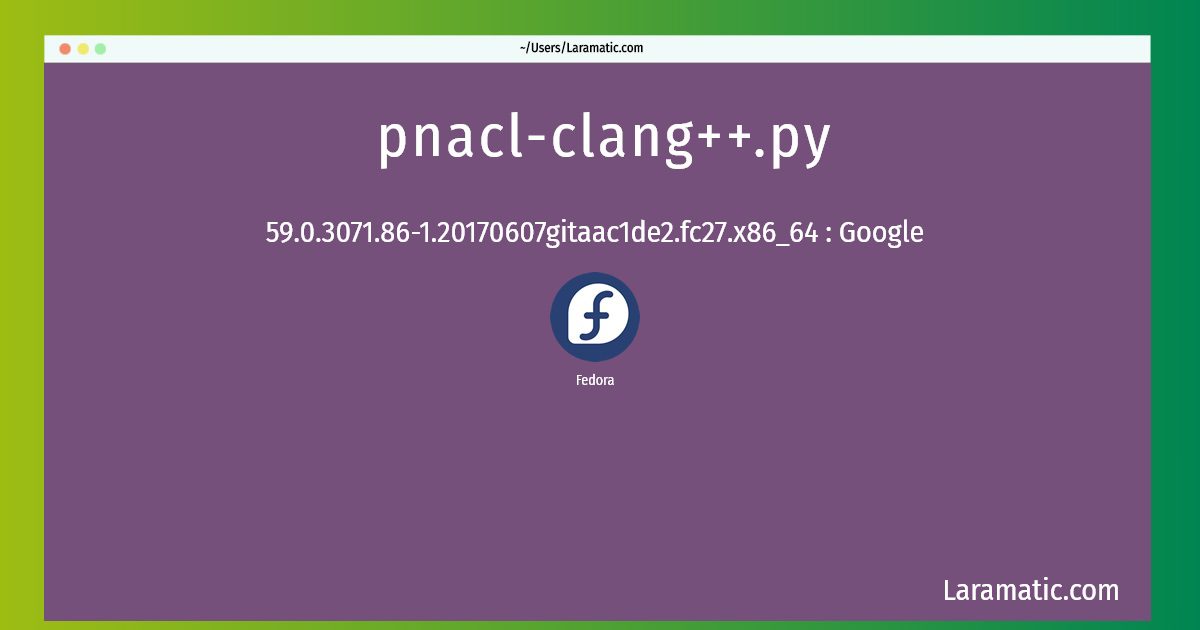 pnacl clang py