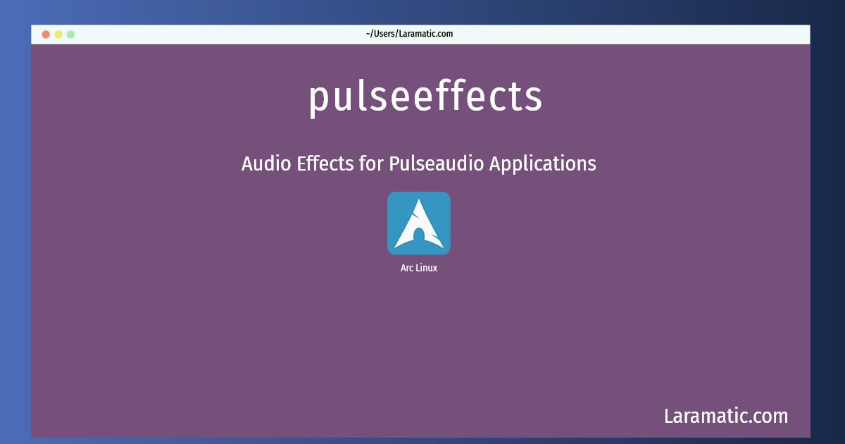 pulseeffects