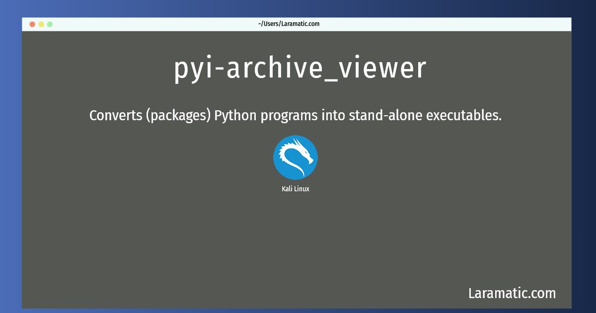 pyi archive viewer