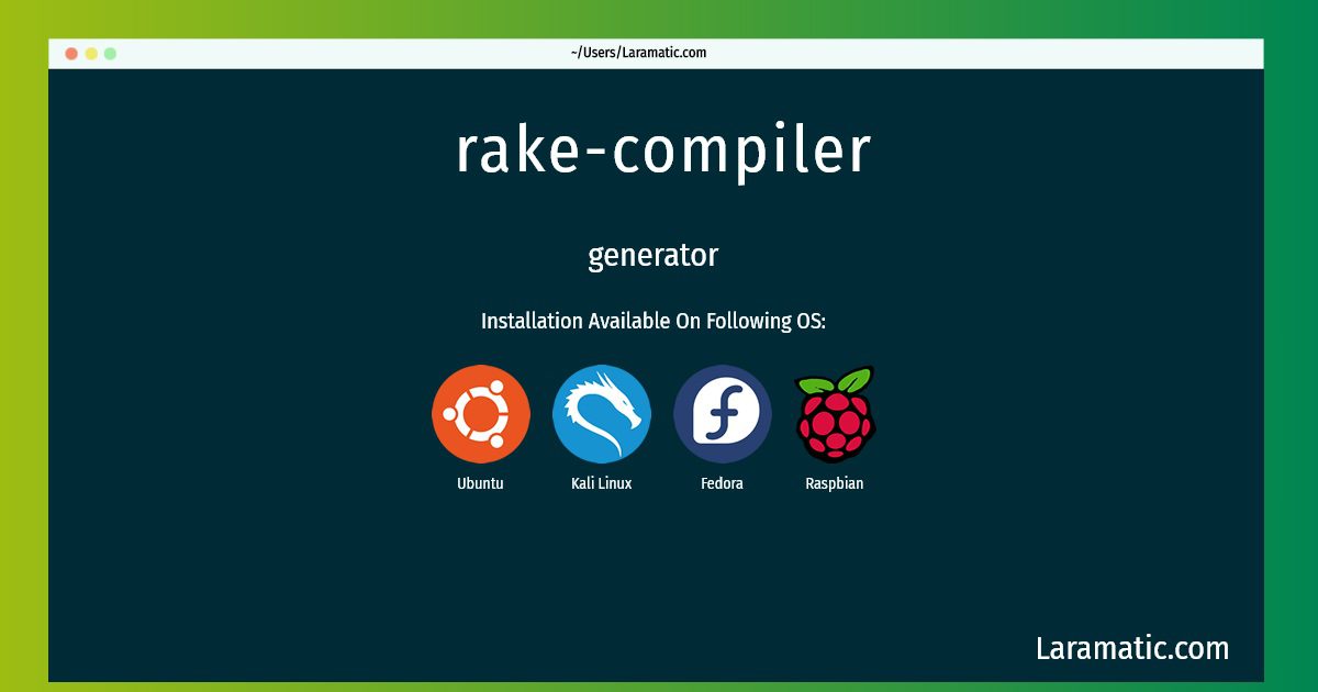 rake compiler